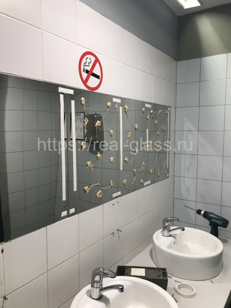 Зеркала в санузлы ТРК Академ Парк