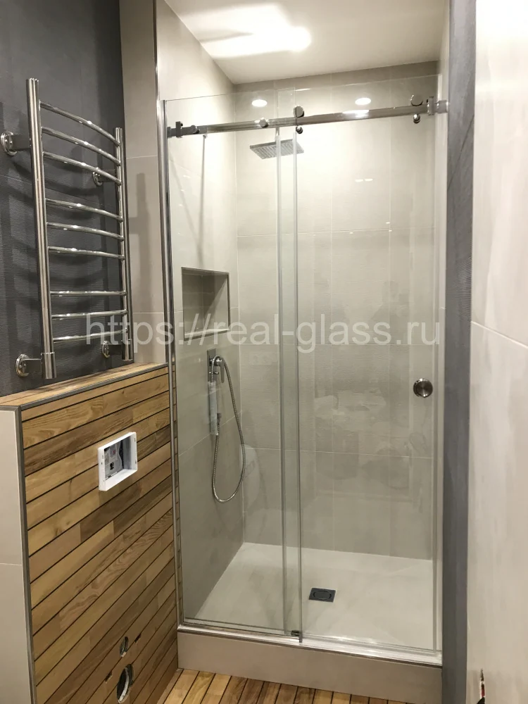 Откатная душевая с 1 дверью