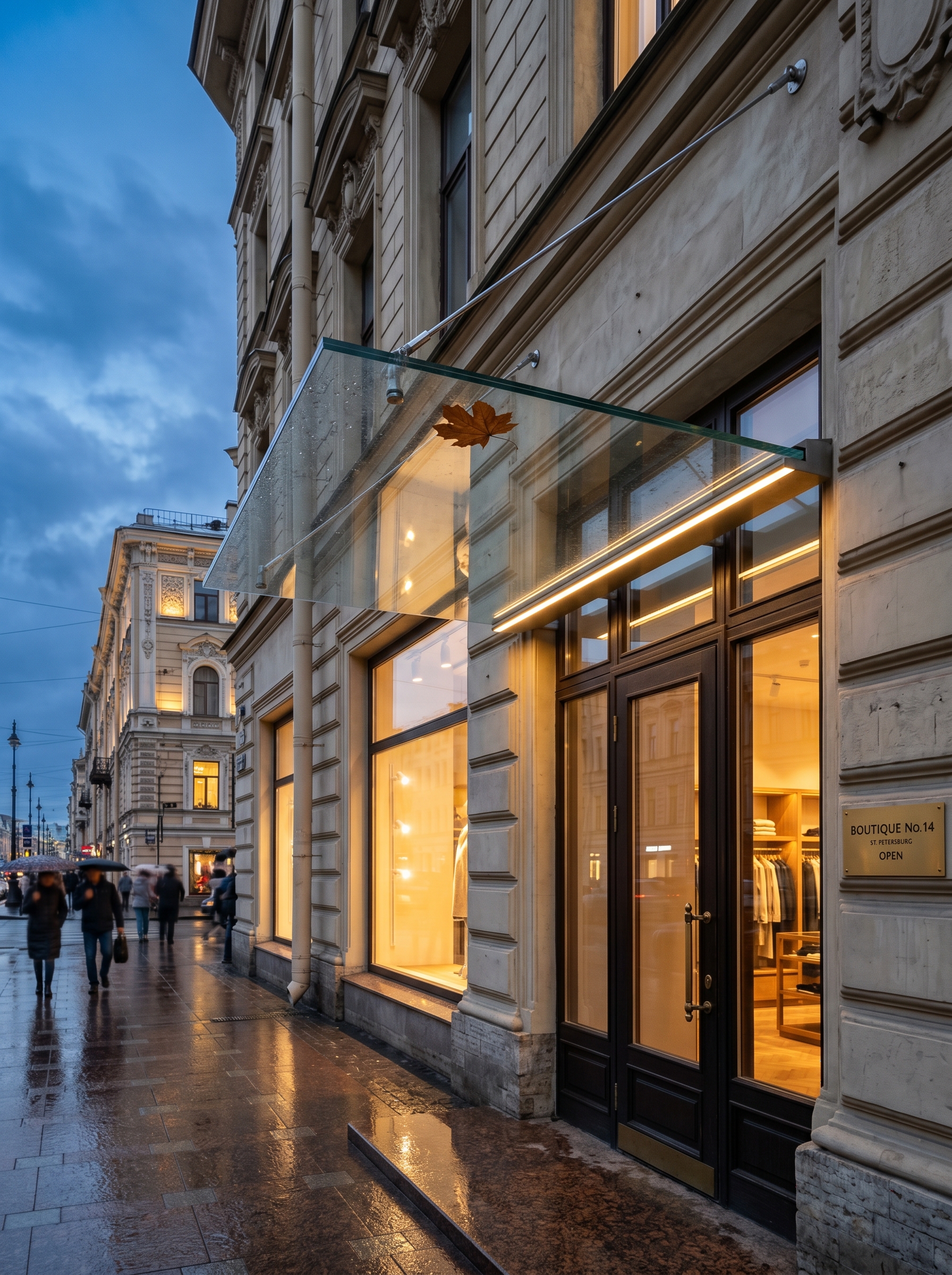 Glass canopies