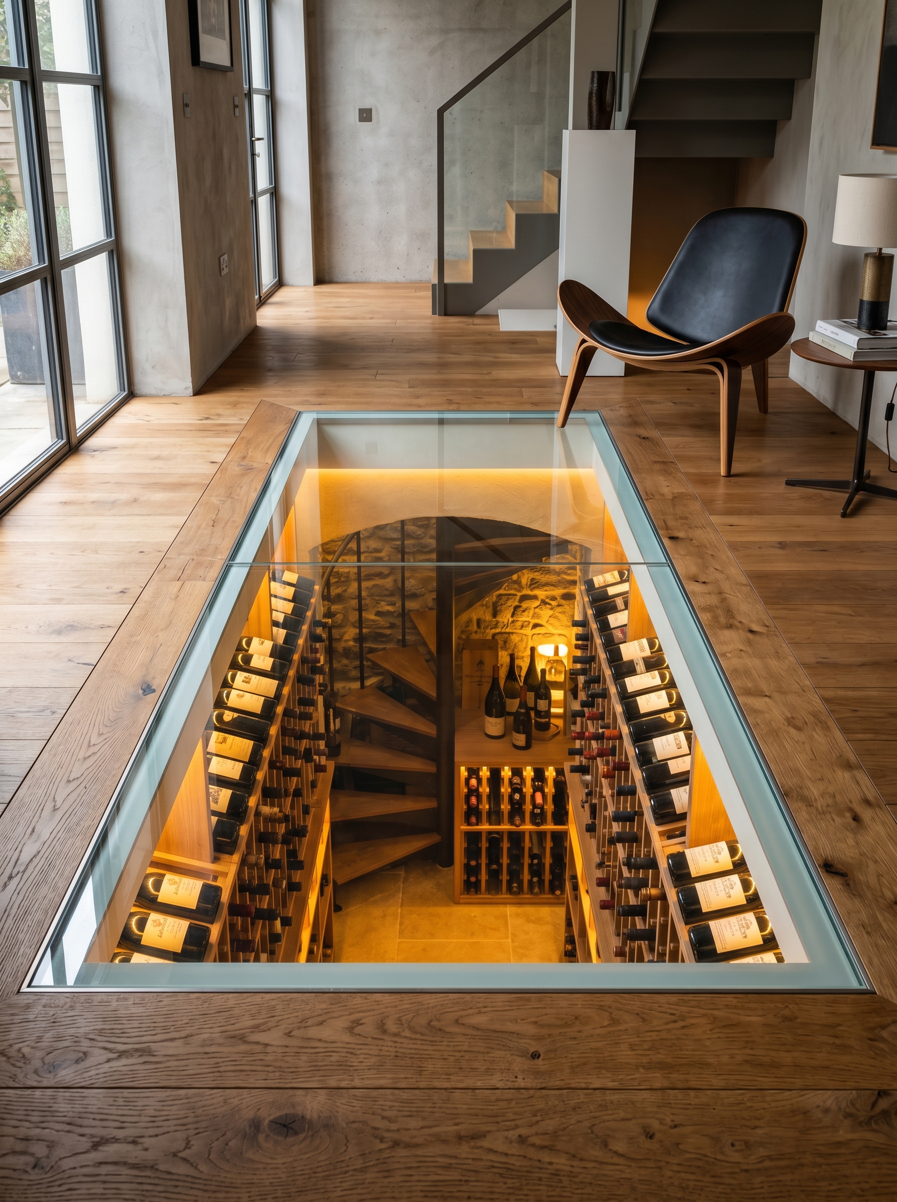 Glass floors